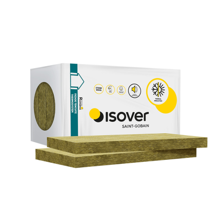 Vata minerala bazaltica Isover Profi Fassade, 150 mm grosime, 600x1000mm / 1.2 mp